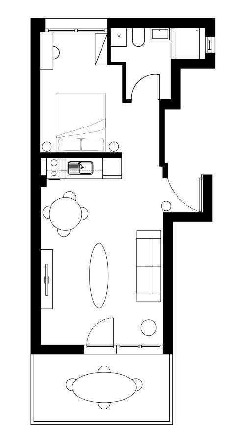 شقة سالونيك  في Central Penthouse المظهر الخارجي الصورة